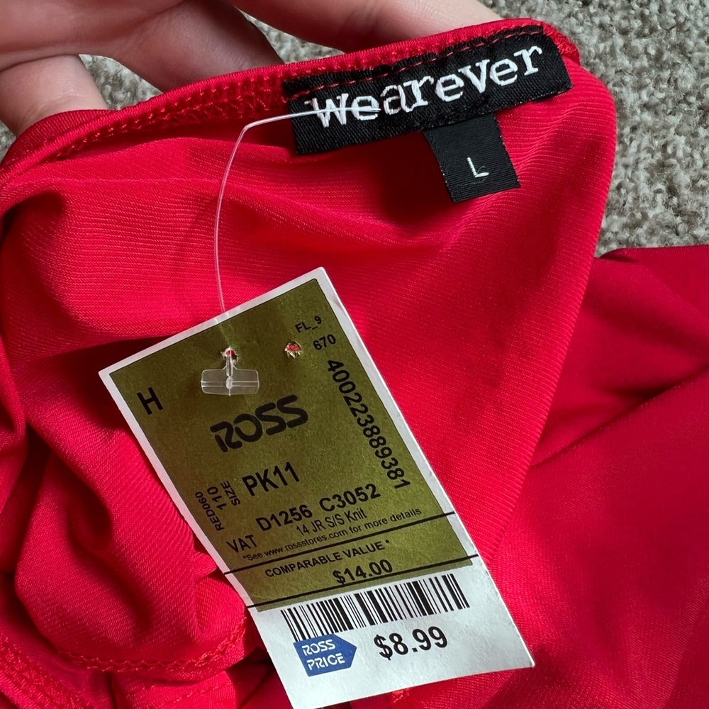 Red Bodysuit - Picture 3 of 3